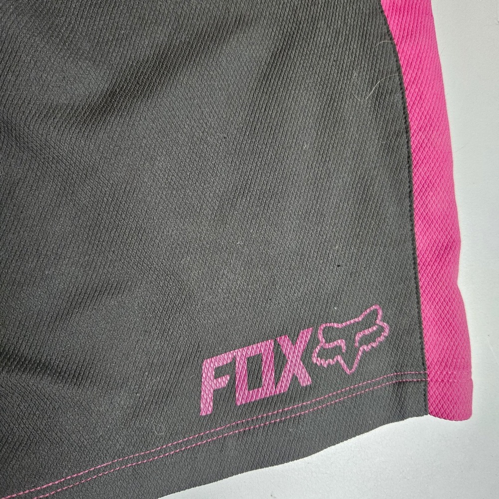 Fox Racing Ripley MTB Shorts Womens Large Pink Gray Mountain Bike 18486 - Picture 5 of 13